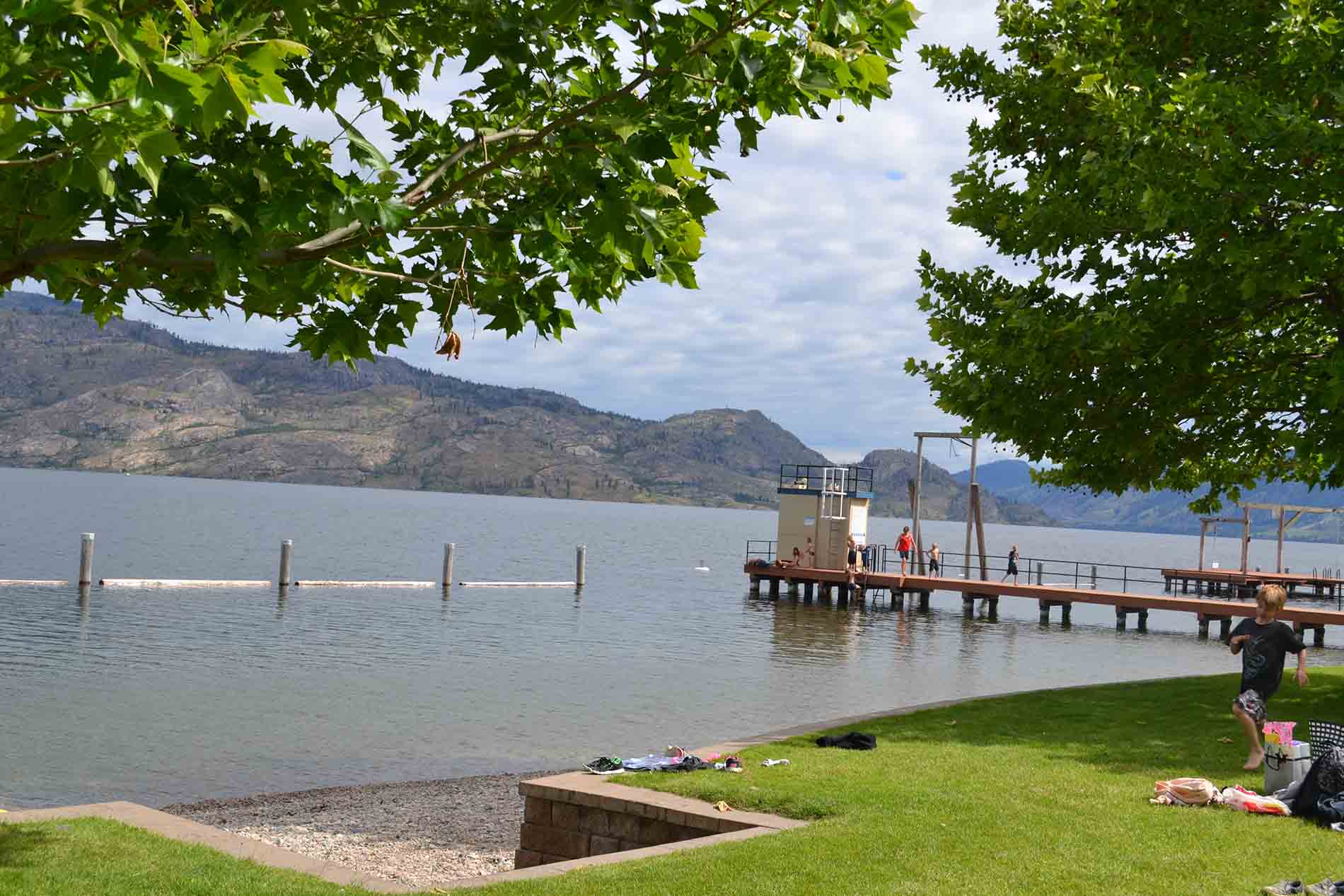Swim Bay on Okanagan Lake in Peachland